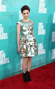 Crystal Reed - 2012 MTV Movie Awards (Arrival) in Universal City (June 3, 2012)