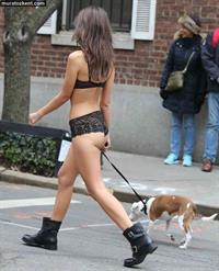 Emily Ratajkowski in lingerie