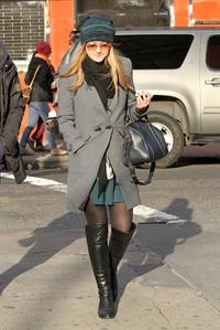 Dakota Fanning out and about in NY 11/28/12 