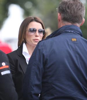 Dannii Minogue at the 2011 Grand Prix in Australia on March 27, 2011