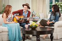 Debby Ryan appears at the Marie Osmond Show in Los Angeles on April 15, 2013