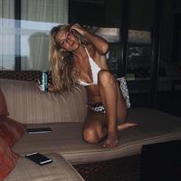 Frankie Gaff in a bikini