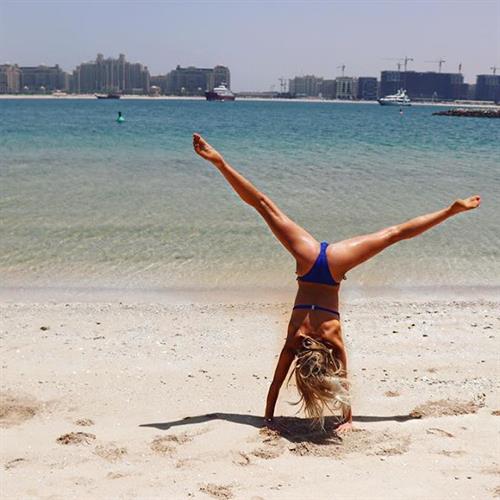 Frankie Gaff in a bikini - ass