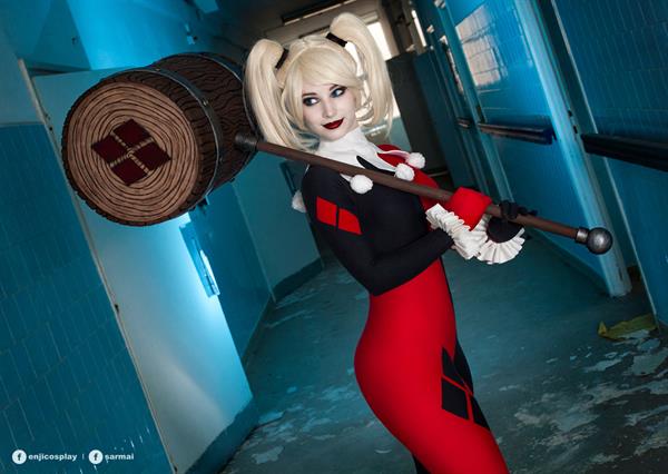 Enji Night as Harley Quinn