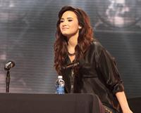 Demi Lovato The X Factor season finale news conference in LA 12/17/12 