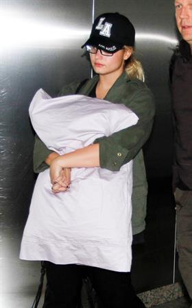Demi Lovato  Rio de Janeiro International Airport 9/28/12 