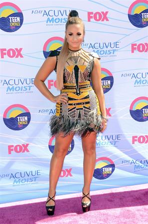 Demi Lovato - 2012 Teen Choice Awards in Universal City (July 22, 2012)