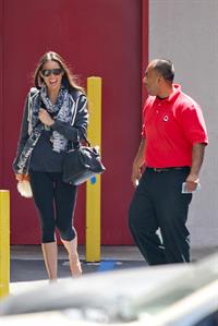 Demi Moore Leaving her pilates class after a workout in Hollywood (May 15, 2013) 