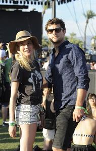 Diane Kruger attends the H&M Loves Music Coachella 2013 kick-off Event at Merv Griffin Estate in La Quinta in April 