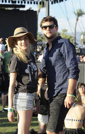 Diane Kruger attends the H&M Loves Music Coachella 2013 kick-off Event at Merv Griffin Estate in La Quinta in April 