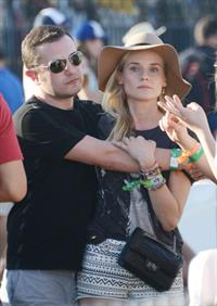 Diane Kruger attends the H&M Loves Music Coachella 2013 kick-off Event at Merv Griffin Estate in La Quinta in April 