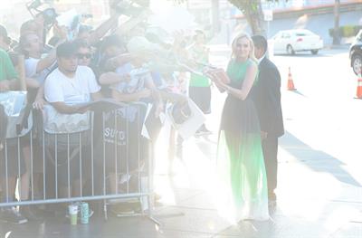 Diane Kruger arrive at the Series Premiere of F's 'The Bridge' at the DGA Theater July 8, 2013 