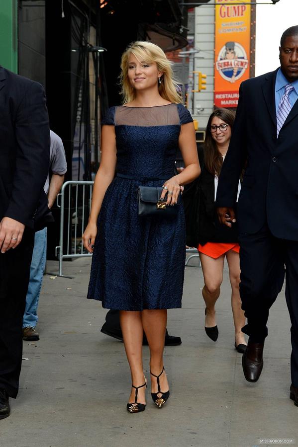 Dianna Agron – Good Morning America in NY 9/12/13