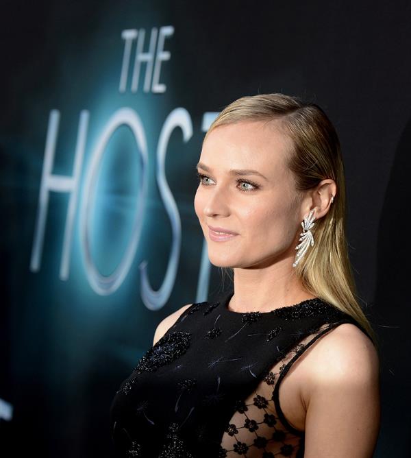 Diane Kruger Premiere of Open Road Films 'The Host' at ArcLight Cinemas Cinerama Dome in Hollywood March 19, 2013