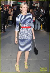 Diane Kruger at GMA studios in NYC