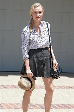 Diane Kruger Attends a Memorial Day Party Hosted by Joel Silver in LA on May 27, 2013
