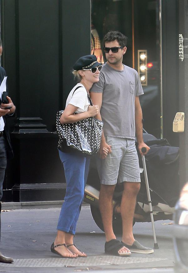 Diane Kruger Out in Paris 29.08.13 