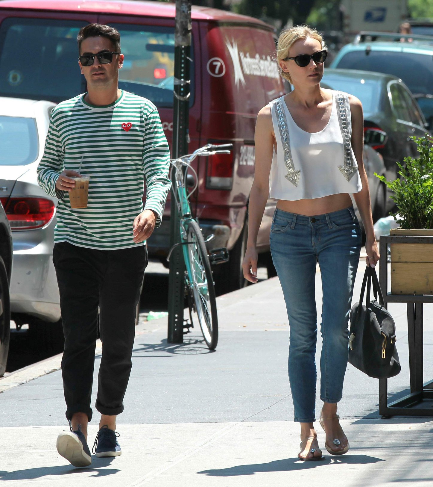 Diane Kruger Out and about in New York on June 15, 2013