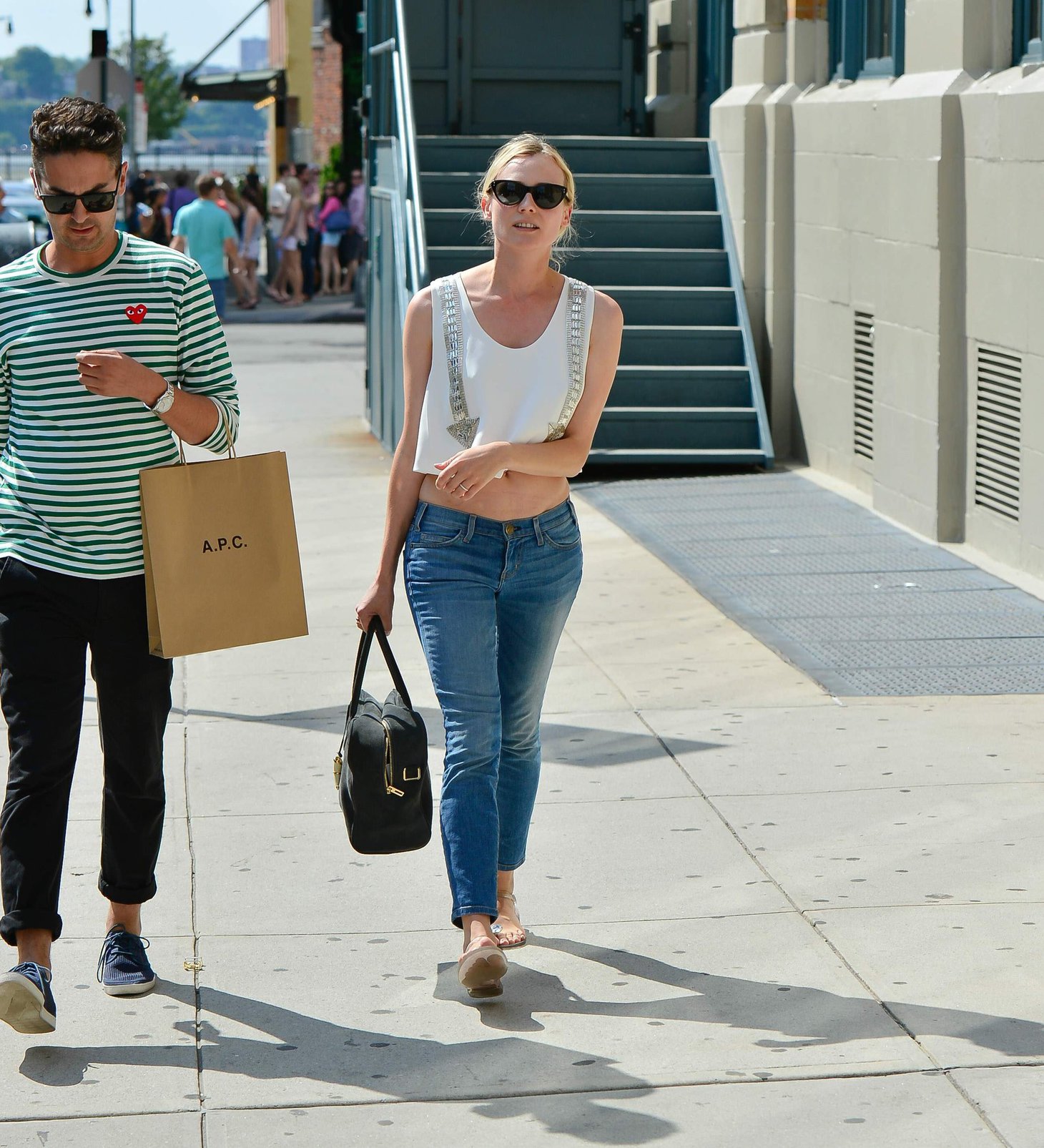 Diane Kruger Out and about in New York on June 15, 2013