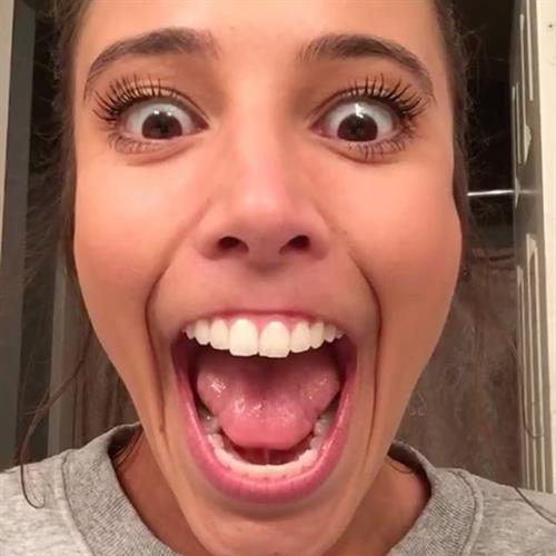 Sierra Dallas taking a selfie