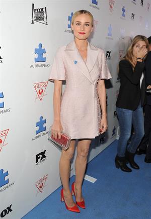 Diane Kruger At Autism Speaks Blue Jean Ball at Boulevard 3 in LA on October 24, 2013