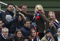 Diane Kruger France vs.Germany friendly soccer game in Paris, Frannce on February 6, 2013