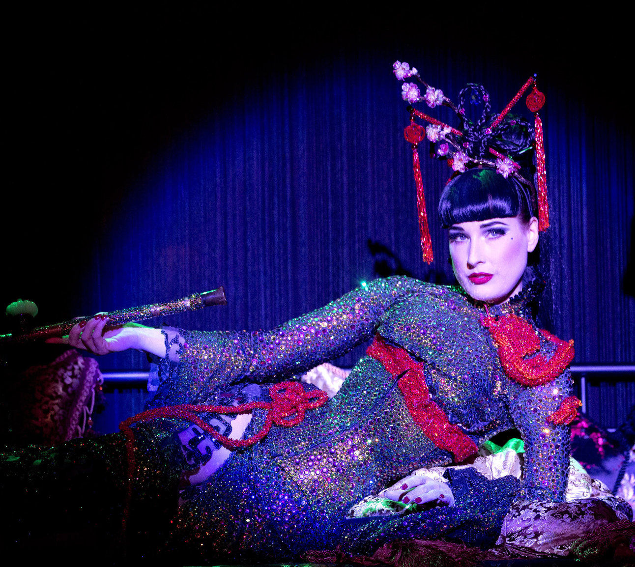 Dita Von Teese ''Strip Strip Hooray'' Gramercy Theater in NYC - March 6th 2013 
