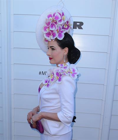 Dita Von Teese Myer Marquee Event - Melbourne Cup Day (November 5, 2013) 