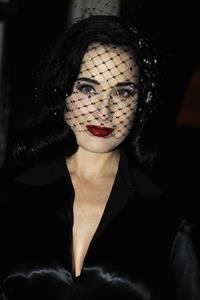 Dita Von Teese at Intimate Dinner Party March 12, 2013 
