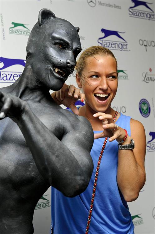 Dominika Cibulkova at The Slazenger Party 2012 in London, June 28, 2012 