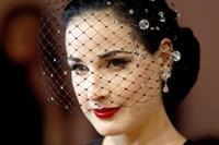 Dita Von Teese Aleis Mabille Fashion Show at Paris Fashion Week 1/21/13 