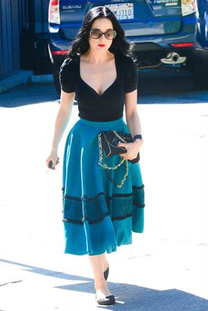 Dita von Teese Spotted on the streets of Los Angeles (November 4, 2012) 