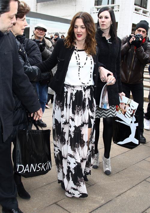 Drew Barrymore - Arrives at the New York City Ballet's Annual Luncheon Benefit (07.02.2013) 