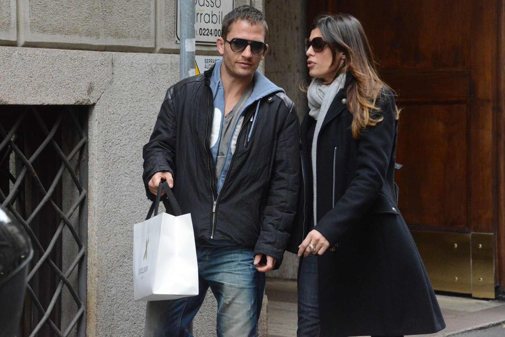Elisabetta Canalis out and about in Milan (29.03.2013) 
