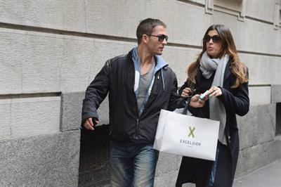 Elisabetta Canalis out and about in Milan (29.03.2013) 