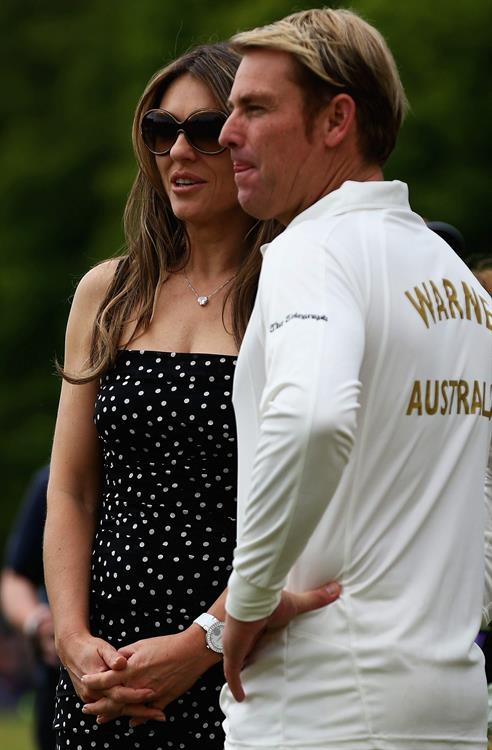 Elizabeth Hurley at Circenster Cricket Club in Cirencester- June 9, 2013 