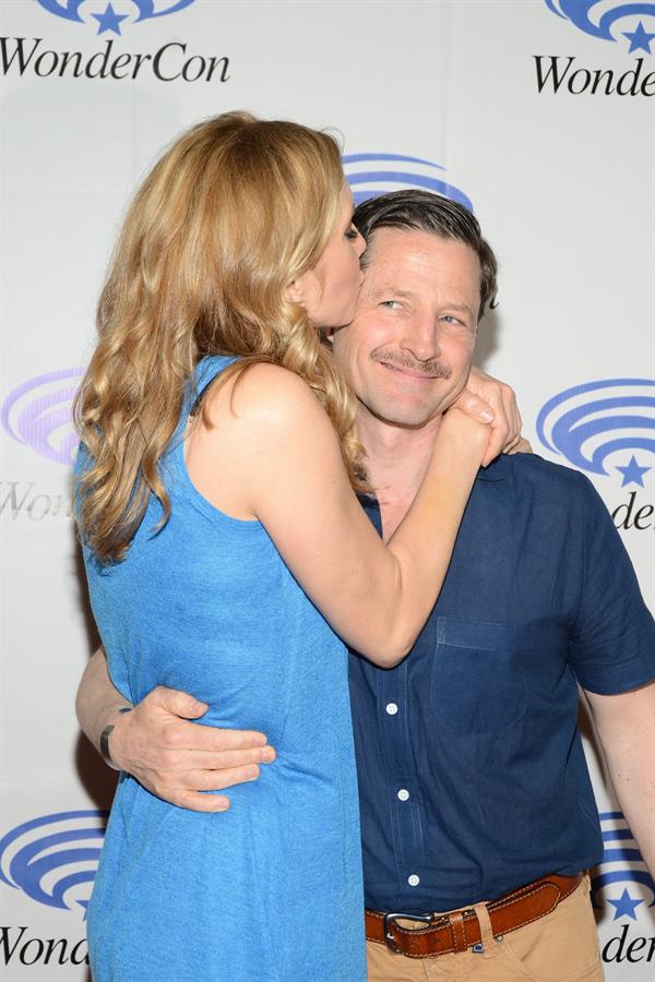 Elizabeth Mitchell WonderCon Anaheim 2013 Day 2 on March 30, 2013 