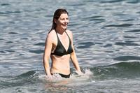 Ellen Pompeo - Wearing a sexy wet bikini on a beach in Maui (June 6, 2012)