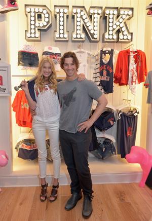 Elsa Hosk - Victoria's Secret PINK Southern California Store Opening in Newport Beach (May 31, 2012)