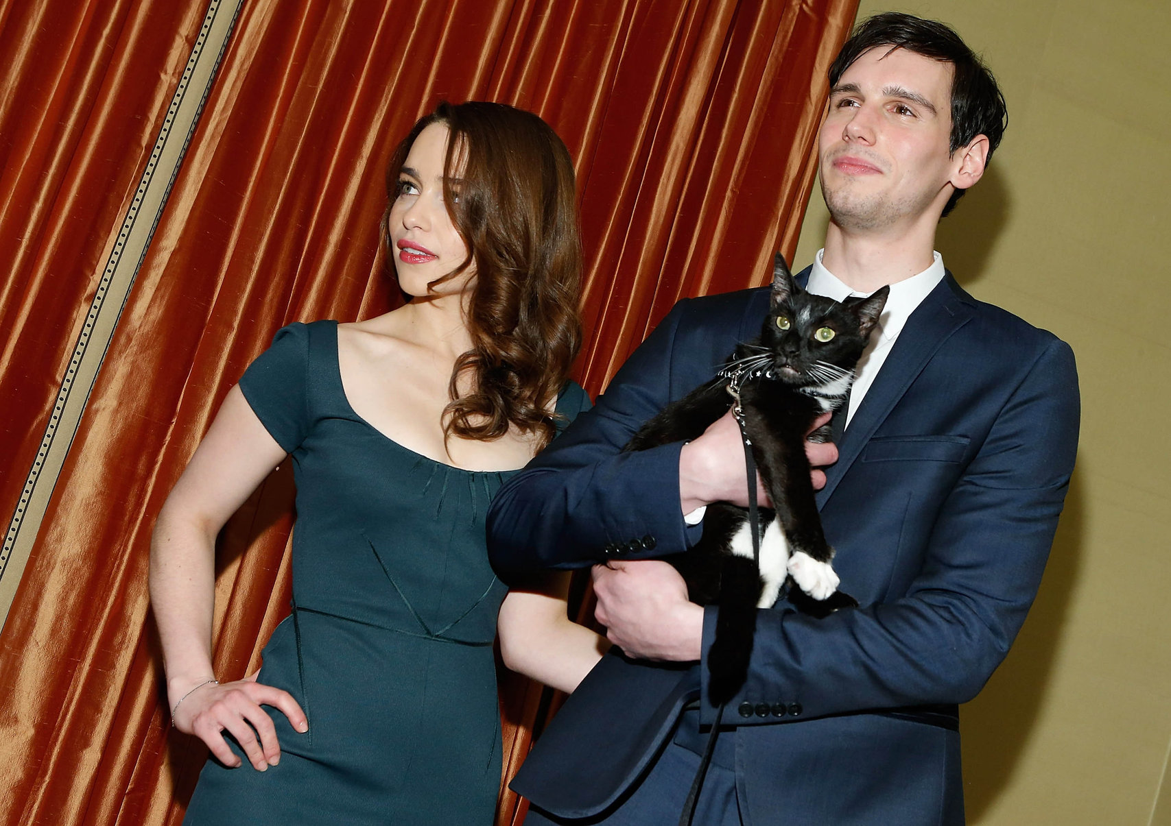 Emilia Clarke 'Breakfast At Tiffany's' Broadway press preview in NYC 2/27/13 