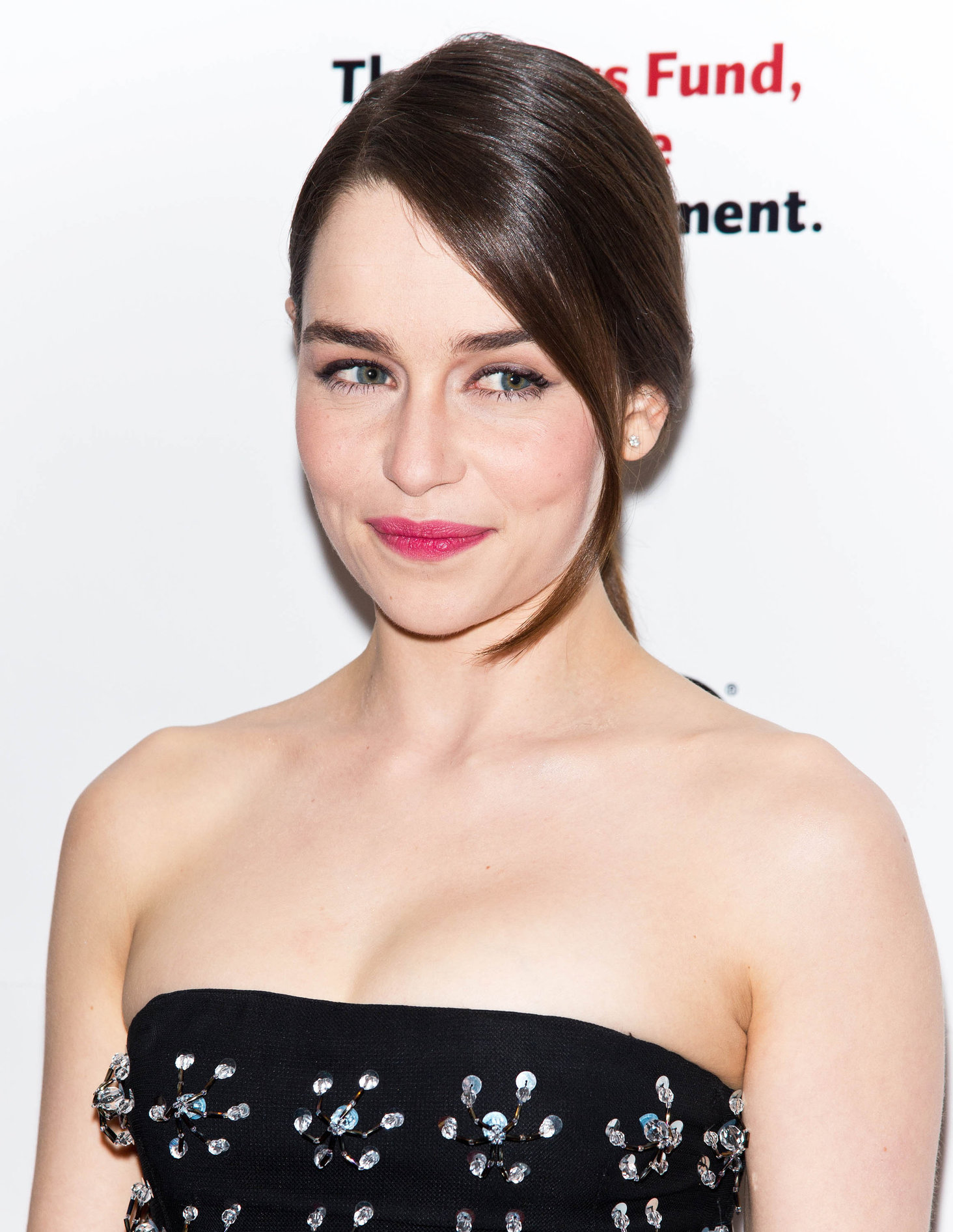 Emilia Clarke 2013 Actors Fund Gala, April 29, 2013