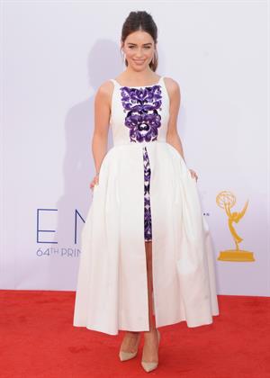 Emilia Clarke - 64th Primetime Emmys Nokia Theatre LA Sept 23, 2012