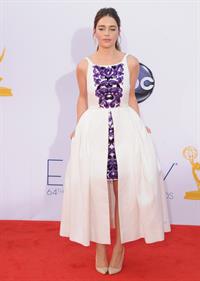 Emilia Clarke - 64th Primetime Emmys Nokia Theatre LA Sept 23, 2012