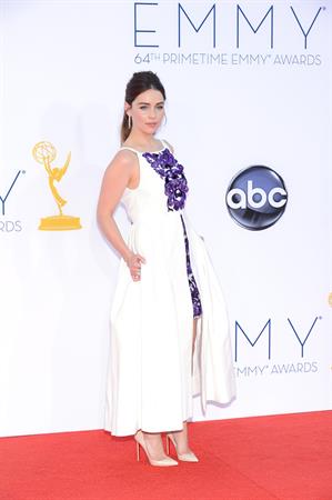 Emilia Clarke - 64th Primetime Emmys Nokia Theatre LA Sept 23, 2012