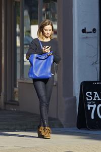 Emily Blunt Shopping in Notting Hill, London, Feb 19, 2013 