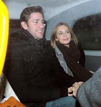 Emily Blunt Dinner at Cecconi's in London, Feb 9, 2013 
