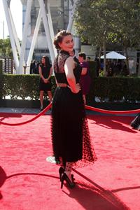 Emily Deschanel - Creative Arts Emmy Awards 9/15/12  