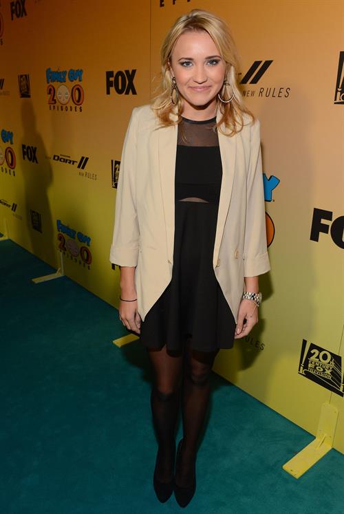 Emily Osment Family Guy 200th episode party in LA 11/2/12