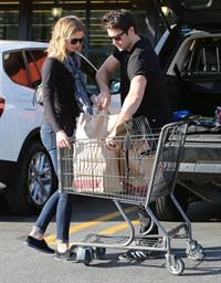 Emily VanCamp shops at Gelson's in Los Feliz 2/22/13 