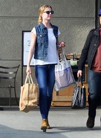 Emily VanCamp at Gelson's Market in Los Feliz 3/16/13 